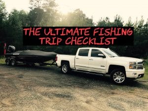 fishing checklist
