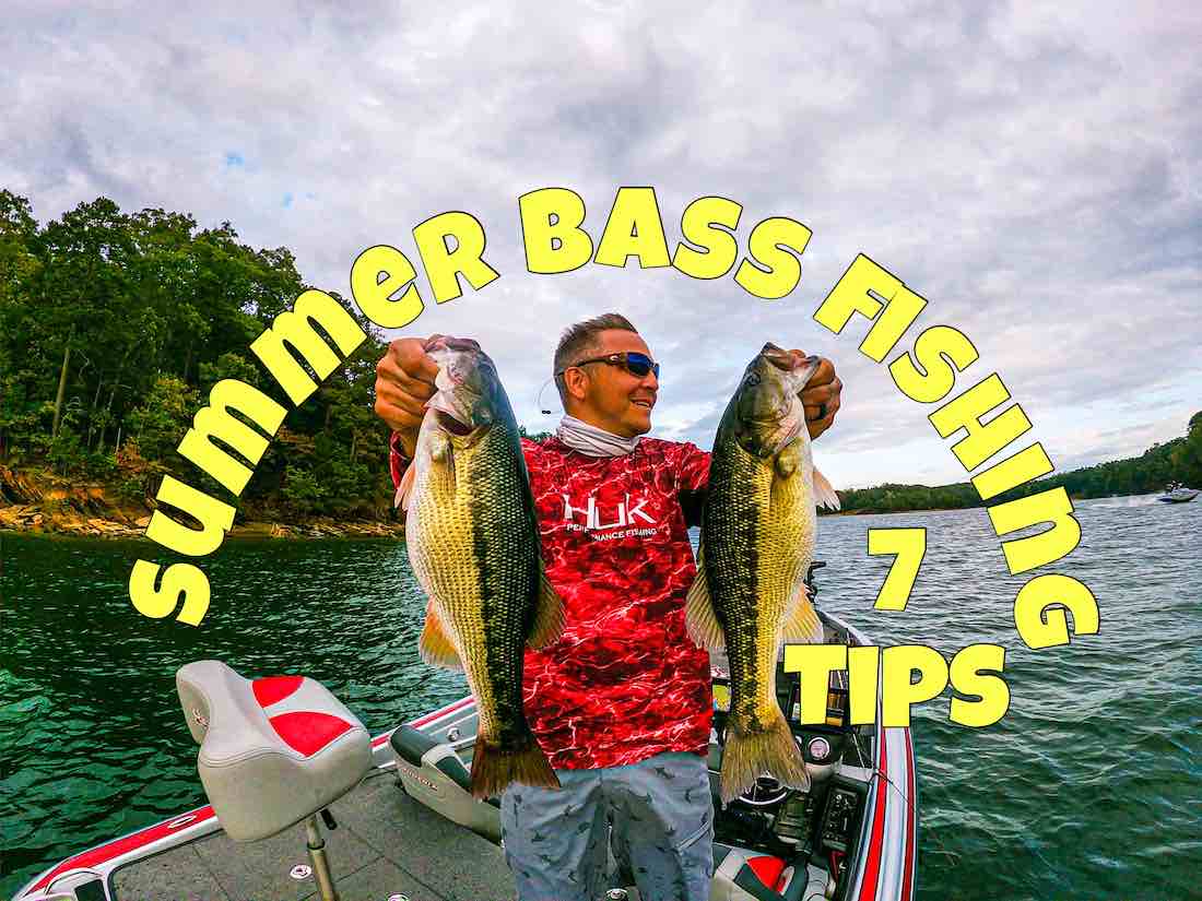 Summer mayfly season fishing with KVD - bass fishing tips 