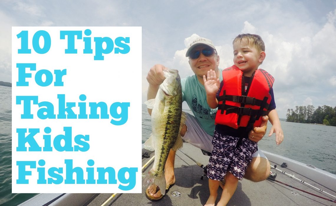 Taking kids fishing